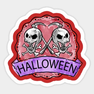 Halloween theme Sticker